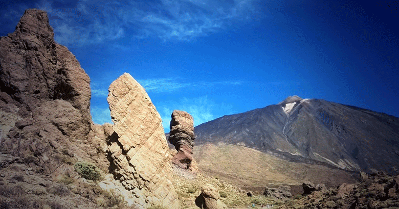 Teneriffe - winter sun and warm rock